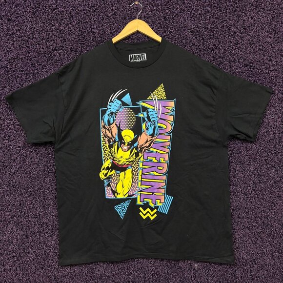 Wolverine Comic Book Cover Retro Style T-shirt size xxl - Picture 1 of 4